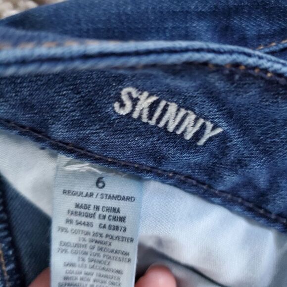 American Eagle Super Stretch Skinny Jeans Size 6 - Picture 4 of 8